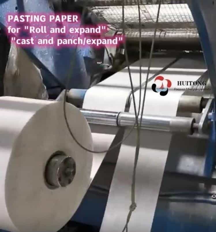 Pasting paper