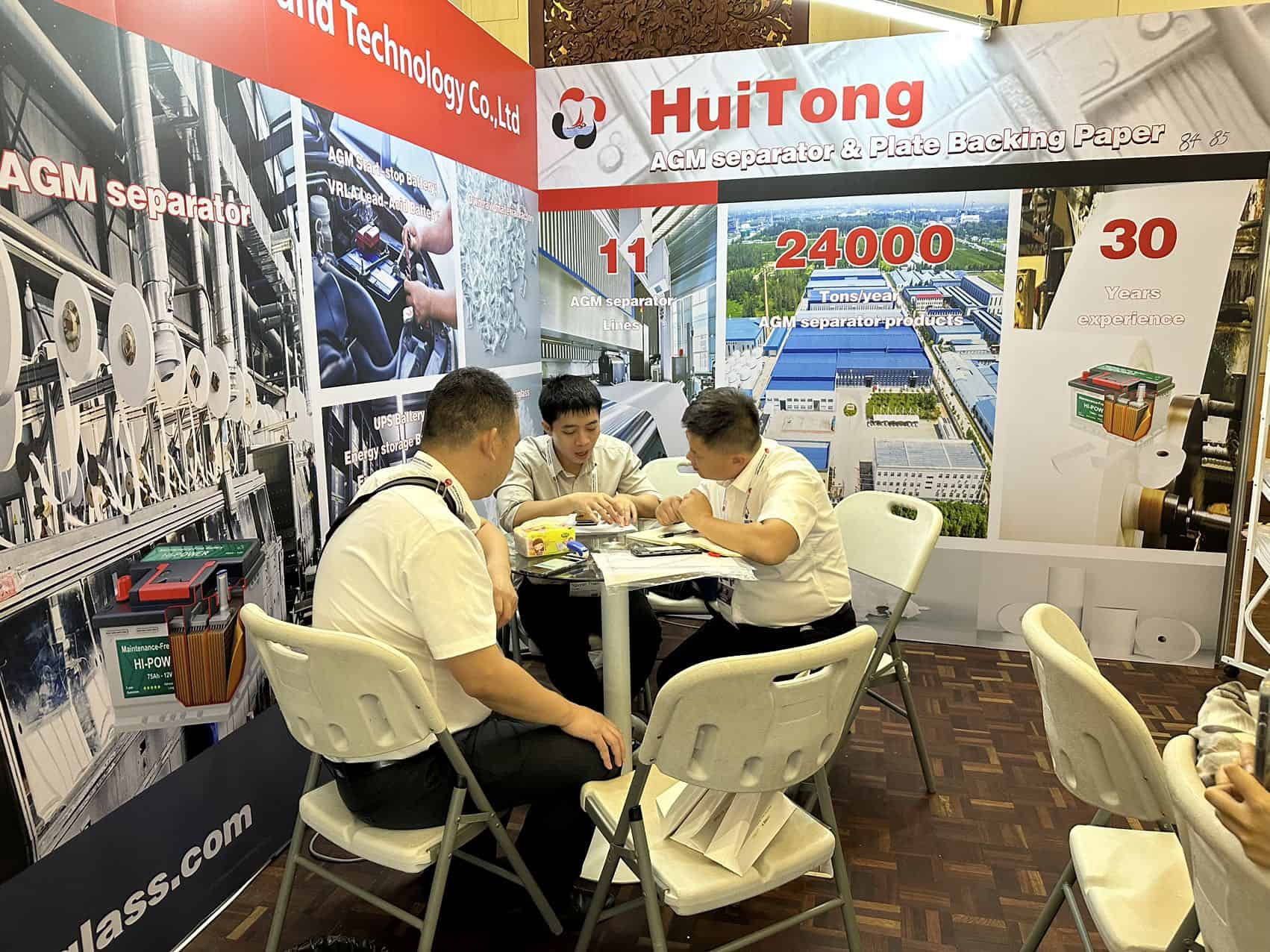China Puyang HuiTong company achieved significant gains by participating in 20th Asian Battery Conference and Exhibition Siem Reap, Cambodia.