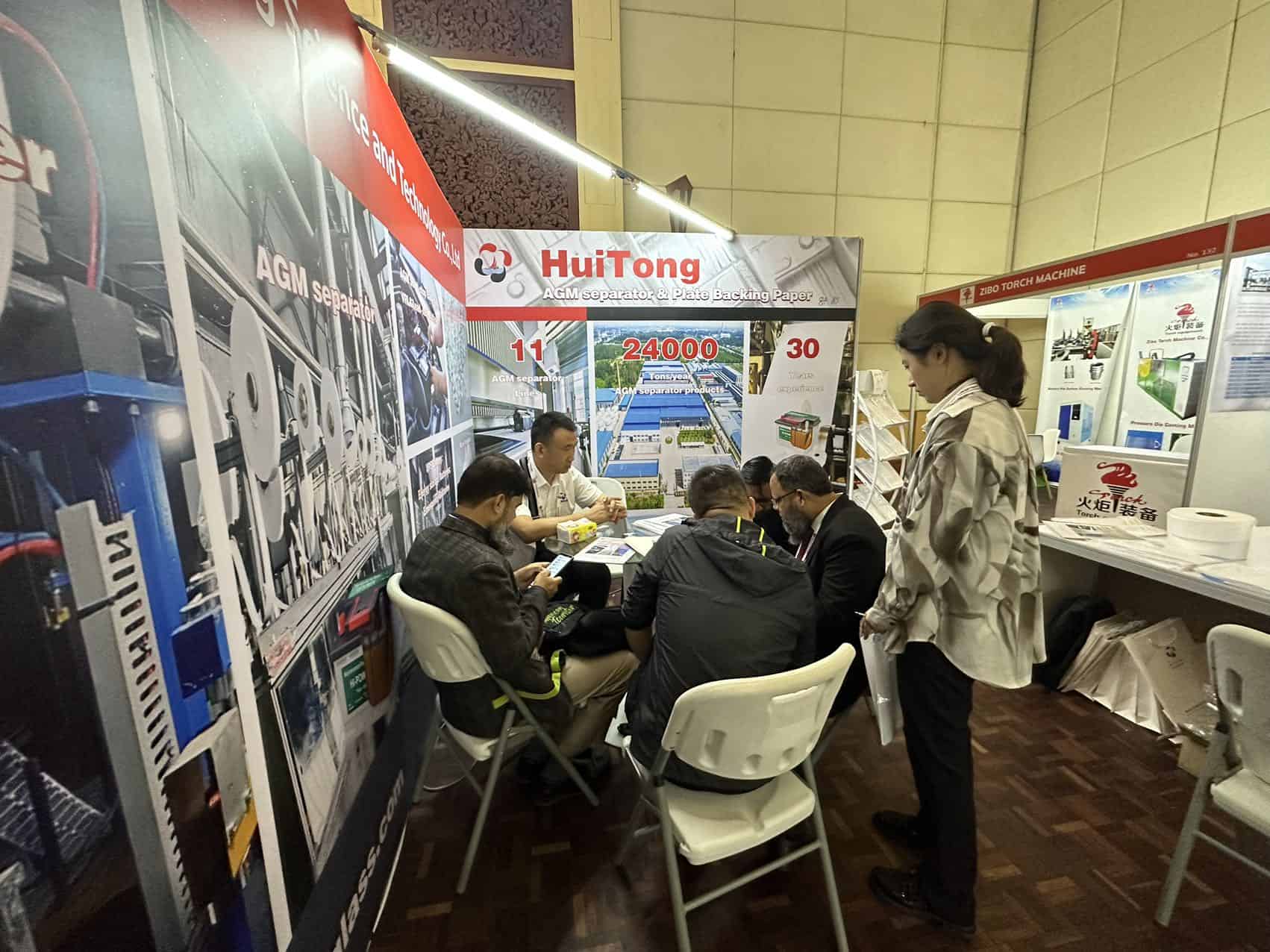 China Puyang HuiTong company achieved significant gains by participating in 20th Asian Battery Conference and Exhibition Siem Reap, Cambodia.